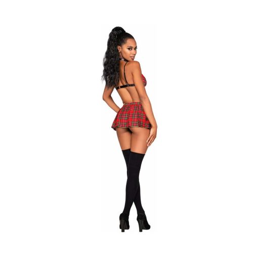 Dreamgirl 3-Piece Schoolgirl Set Costume O/S - Image 5