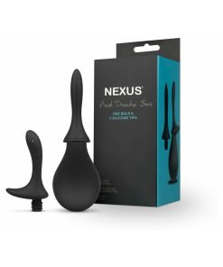 Nexus Anal Douche Set Silicone Black