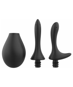 Nexus Anal Douche Set Silicone Black