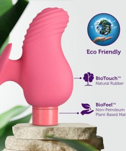 Gaia Eco Love Bullet Vibrator And Sleeve Coral