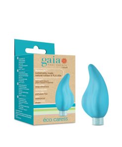 Blush Gaia Eco Caress Bullet Vibrator And Sleeve Aqua