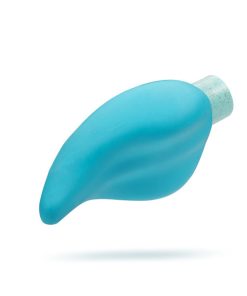 Blush Gaia Eco Caress Bullet Vibrator And Sleeve Aqua