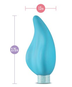 Blush Gaia Eco Caress Bullet Vibrator And Sleeve Aqua