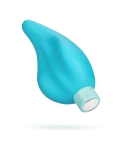 Blush Gaia Eco Caress Bullet Vibrator And Sleeve Aqua