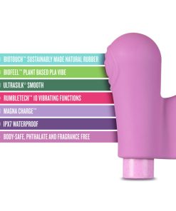 Blush Gaia Eco Delight Bullet Vibrator And Sleeve Purple
