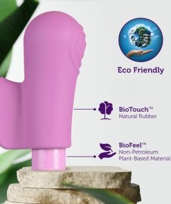 Blush Gaia Eco Delight Bullet Vibrator And Sleeve Purple