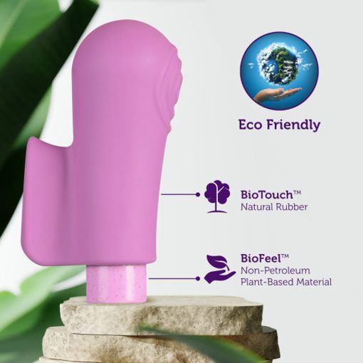 Blush Gaia Eco Delight Bullet Vibrator And Sleeve Purple - Image 4