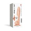 Strap-On-Me Realistic Collection Sliding Skin Dual-Density Silicone Dildo Vanilla M