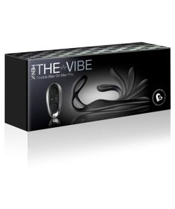 The-Vibe C-Ring And P-Spot Stimulator Black
