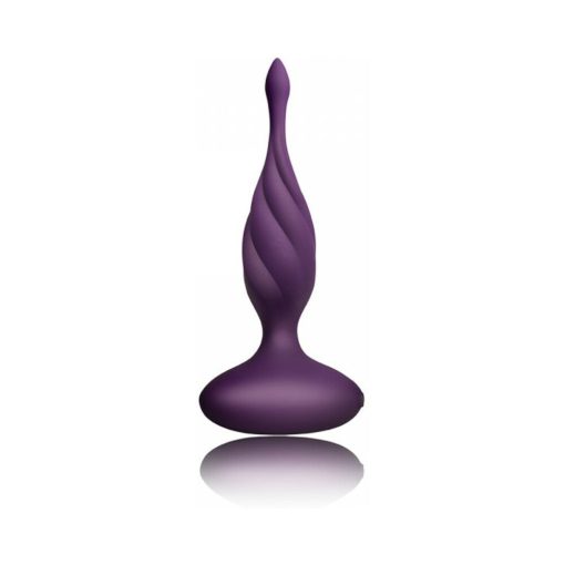 Petite Sensations Discover Silicone Anal Vibrator Purple - Image 3