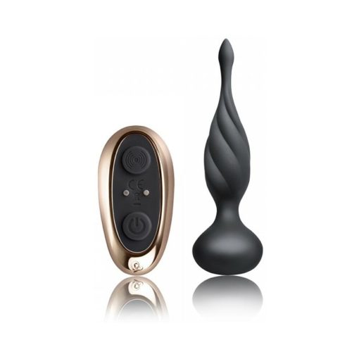 Petite Sensations Discover Silicone Anal Vibrator Black - Image 2