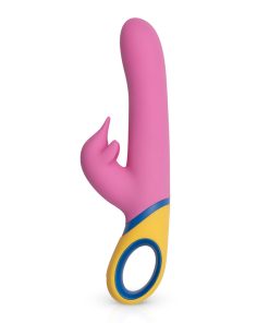 PMV20 Copy Dolphin Vibrator – Triple Motor, Rotating, Pink Silicone