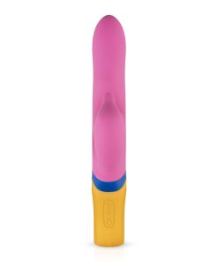 PMV20 Copy Dolphin Vibrator – Triple Motor, Rotating, Pink Silicone