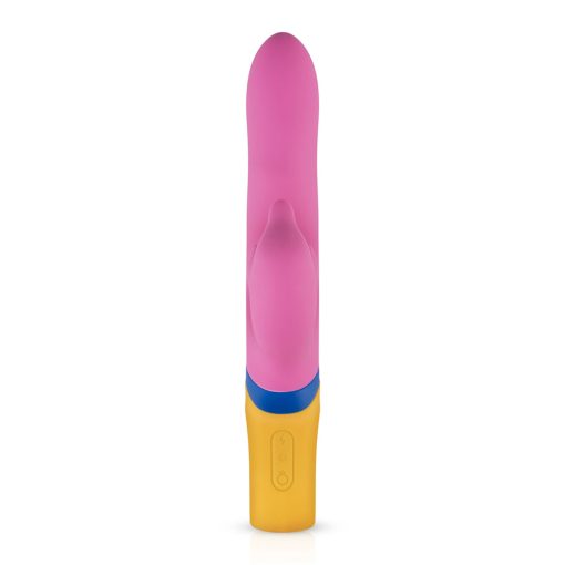 PMV20 Copy Dolphin Vibrator – Triple Motor, Rotating, Pink Silicone - Image 5