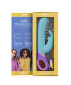 Pmv20 Meta Rabbit Vibrator Silicone Teal