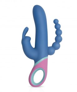 Pmv20 Vice Double Vibrator Silicone Blue