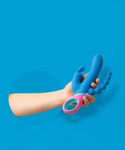 Pmv20 Vice Double Vibrator Silicone Blue