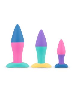 Pmv20 Koda 3-Piece Butt Plug Set Multicolor