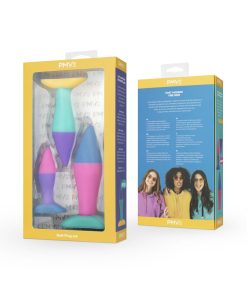 Pmv20 Koda 3-Piece Butt Plug Set Multicolor