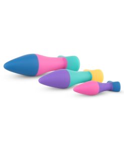 Pmv20 Koda 3-Piece Butt Plug Set Multicolor