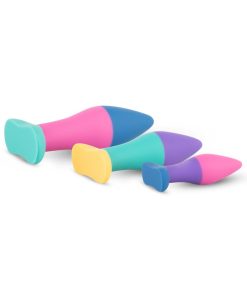 Pmv20 Koda 3-Piece Butt Plug Set Multicolor