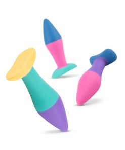 Pmv20 Koda 3-Piece Butt Plug Set Multicolor