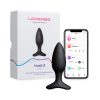 Lovense Hush 2 Bluetooth Remote-Controlled Vibrating Butt Plug S 1.5 In.