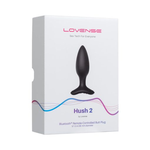 Lovense Hush 2 Bluetooth Remote-Controlled Vibrating Butt Plug S 1.5 In. - Image 5