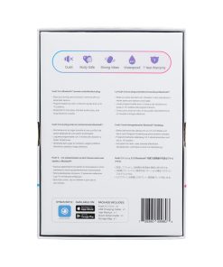 Lovense Hush 2 Bluetooth Remote-Controlled Vibrating Butt Plug S 1.5 In.
