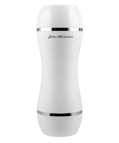 Zero Tolerance Double Dip Dual-Ended Realistic Stroker With Movie Download White