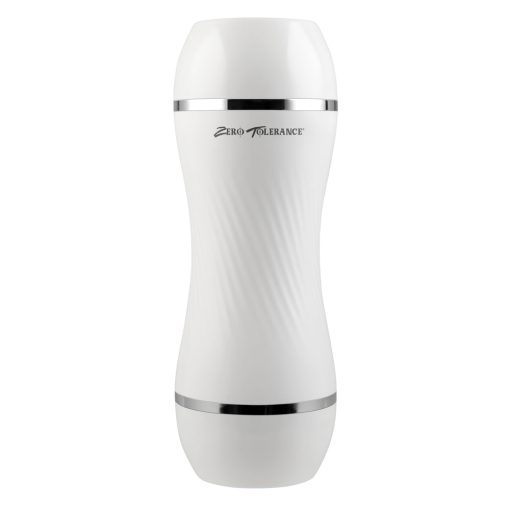 Zero Tolerance Double Dip Dual-Ended Realistic Stroker With Movie Download White - Image 3