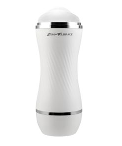 Zero Tolerance Double Dip Dual-Ended Realistic Stroker With Movie Download White