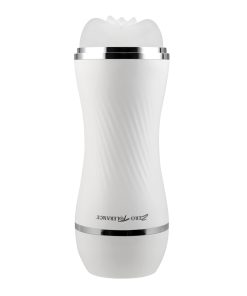 Zero Tolerance Double Dip Dual-Ended Realistic Stroker With Movie Download White