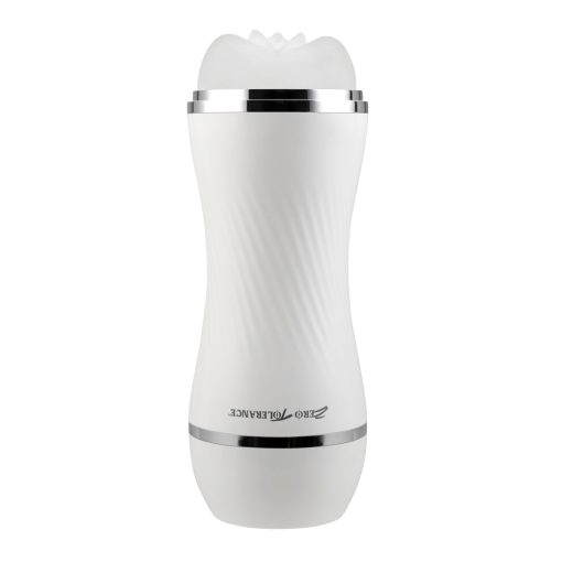 Zero Tolerance Double Dip Dual-Ended Realistic Stroker With Movie Download White - Image 7
