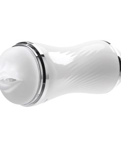Zero Tolerance Double Dip Dual-Ended Realistic Stroker With Movie Download White
