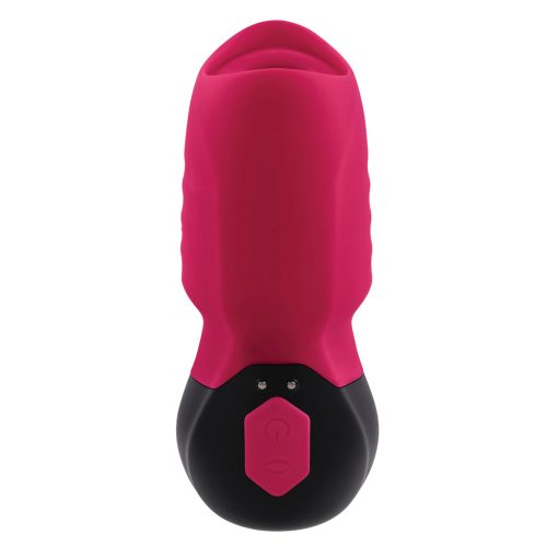 Gender X Body Kisses Rechargeable Vibrating Silicone Suction Massager Red - Image 2