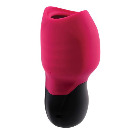 Gender X Body Kisses Rechargeable Vibrating Silicone Suction Massager Red - Image 7
