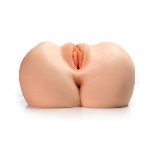 Pdx Plus Ez Bang Torso Dual Entry Masturbator Beige - Image 3