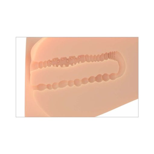 Pdx Plus Ez Bang Torso Dual Entry Masturbator Beige - Image 6