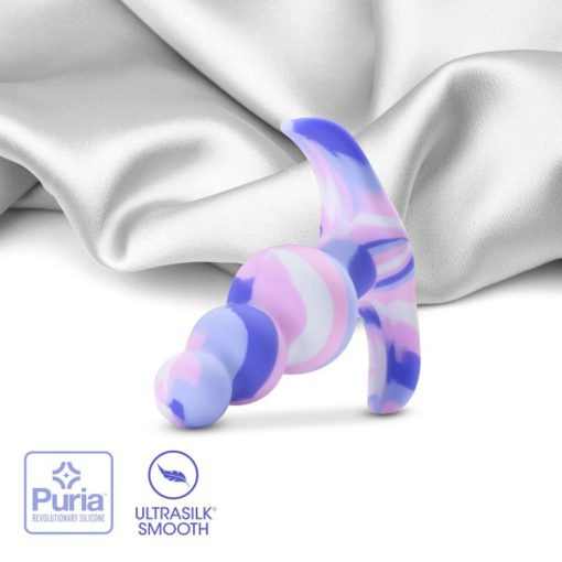 Blush Avant Twilight Silicone Anal Plug – Body-Safe Beginner Plug in Blue - Image 5