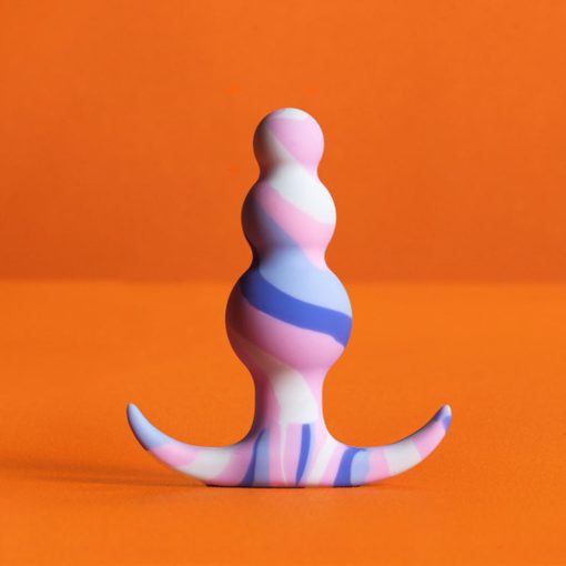 Blush Avant Twilight Silicone Anal Plug – Body-Safe Beginner Plug in Blue - Image 9