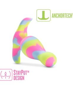 Avant Kaleido Silicone Anal Plug Lime