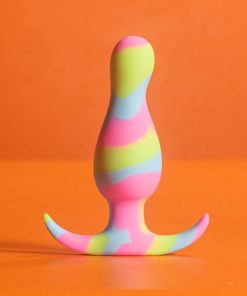 Avant Kaleido Silicone Anal Plug Lime