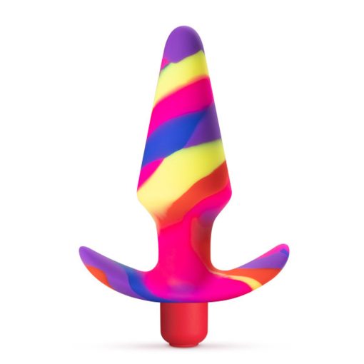 Avant Free Spirit Silicone Vibrating Anal Plug Scarlet - Image 2