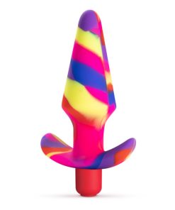 Avant Free Spirit Silicone Vibrating Anal Plug Scarlet