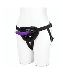 Lux Fetish Strap-On Harness & 5 In. Dildo Set