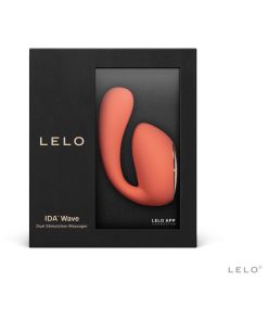 Lelo Ida Wave Rechargeable Dual Stimulator Coral Red