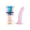 Love To Love Dildolls Starlight 6 In. Silicone Dildo With Multicolor Star Glitter Pink