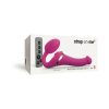 Strap-On-Me Rechargeable Remote-Controlled Multi Orgasm Bendable Strap-On Fuchsia S