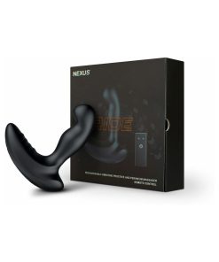 Nexus Ride Remote Control Prostate Dual Motor Vibrator Black